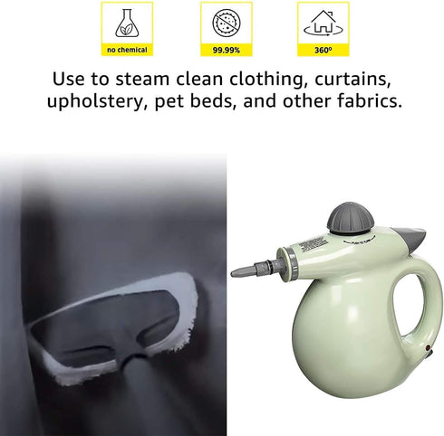 8 Pack KEEPOW Universal Microfiber Cloths for Handheld Steam Cleaner Attachments Compatible with Bissell Steam Shot