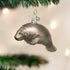 Old World Christmas Manatee Glass Blown Ornament for Tree