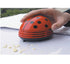 Honbay Ladybug Shaped Portable Corner Desk Vacuum Cleaner, Mini Cute Dust Sweeper