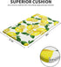 FYATHM Lemon Kitchen Mats for Floor Anti Fatigue Mats for Kitchen Floor Cushioned Non Skid Washable Memory Foam Kitchen