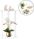 YourGift Plant Stand Indoor Outdoor, Acrylic Planter Stand for Indoor Plants, Heavy Duty Plant Holder Shelf for Flower
