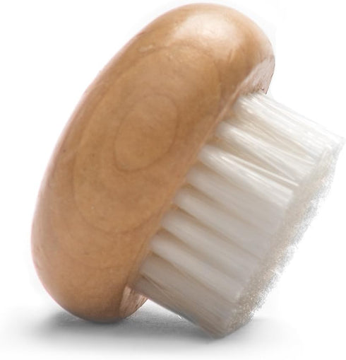 Fox Run Wood Mushroom Brush, Nylon Bristles, 2 x 2 x 1.25 inches