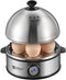Annie & Mia Design Electric Egg Cooker, All Stainless Steel 7 Egg