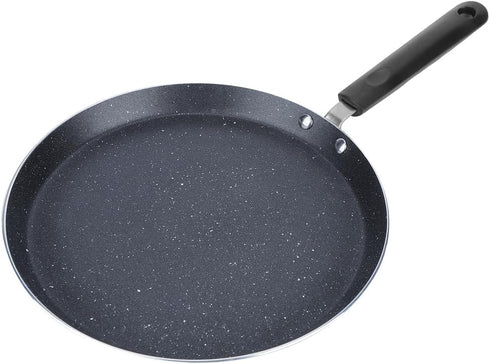 Yosoo Non Stick Frying Pan, Fast Heating Aluminum Alloy Cookware with Heat Proof Handle for Breakfast