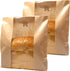 GM HOME 50 PCS Toast Paper Bag Kraft Bread Bag with Front Window Label Seal Sticker for Bakery Packaging
