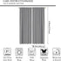 GoDazzling 52x84in 2 Floral Blackout Windows Curtains, Vintage Garden Plants Herbs Flowers Botanical Classic Design Art