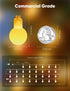 33 100 8 Minetom Globe String Lights, Feet Led Fairy Lights Plug in, Modes with Remote Mini Globe Lights for Indoor