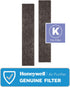 Honeywell HRF-K2 Household Odor & Gas Reducing Pre-filter, 2 Pcs, For Air Purifier