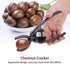 Fdit 2 in 1 Kitchen Quick Chestnut Clip, Aluminum Alloy Nut Cracker Sheller and Opener Plier