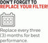 Honeywell HRF-K2 Household Odor & Gas Reducing Pre-filter, 2 Pcs, For Air Purifier