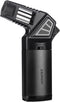 Butane Torch Lighter, Refillable Adjustable Jet Flame, Multipurpose Outdoor Windproof Cooking Torch (Butane Not