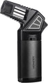 Butane Torch Lighter, Refillable Adjustable Jet Flame, Multipurpose Outdoor Windproof Cooking Torch (Butane Not