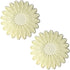 JEM Medium Size Multi Petal Daisy Gerbera Fondant Cutters, Set of 2 for Cake Decorating