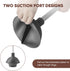 Eyliden Toilet Plunger and Brush, 2 in 1 Toilet Bowl Brush Plunger Set with Holder, Bathroom Cleaning Tools Combo