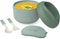 Bentgo Bowl, Insulated Leak-Resistant Bowl with Collapsible Utensils, BPA-Free, 21.2 oz, Khaki Green