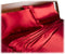 Royal Opulence Divatex Satin King Sheet Set, Red