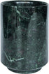 Handcrafted Green Marble Tumbler Cup | Multi-Use Organizer for Pens, Makeup Brushes,
