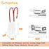 gohantee Burner Terminal Receptacle Block Kit, Pack of 4, Replace # 12001676 Compatible with Kenmore Sears & Maytag
