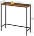 29.5" BF75XG01 HOOBRO Narrow Console Table, Small Entryway Table, Thin Sofa Side Display Table, for Hallway, Bedroom