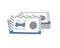 Bow-Tie Baby Shower Games for Boys - 28 Pack Scratch Off Game Cards, Little Man Theme in Blue and Grey
