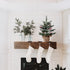 24 Inch 2 FT Pre-lit Snowy Mini Christmas Tree, DECSPAS Small Tabletop Flocked Tree with 20 LED Lights for Holiday Party