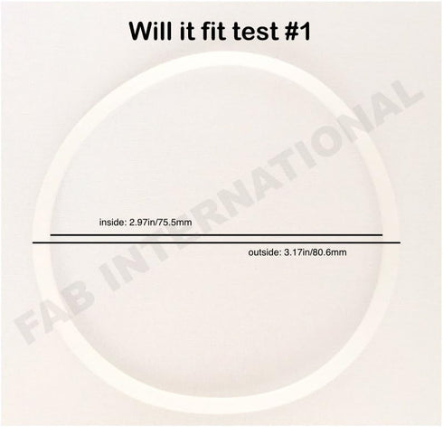4 Replacement Gaskets, Compatible with Original Magic Bullet by 1st Choice