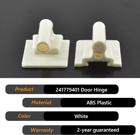 241779401 1512662 Refrigerator Door Hinge Pin Compatible with Frigidaire, Replace AH2358752, EA2358752, PS2358752 (2