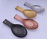 Stainless Steel Spoon Rest for Kitchen, Heavy Duty Spoon Holder, 2pcs Dishwasher Safe (Gold) Cooking Utensil Rest
