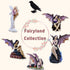 Comfy Hour Fairyland Collection 6” Dark Fairy Witch Figurine Holding Pumpkin, Halloween Theme Gift & Home Decoration