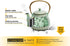 TOPTIER Japanese Teapot with Stainless Steel Infuser - Cast Iron Tea Kettle for 32 Ounce (Light Green)