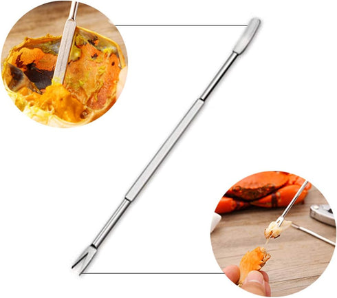 12 Set 2 10 Artcome Pieces Seafood Tools including Lobster Crab Crackers and Forks