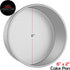 LAST CONFECTION 6" x 2" Aluminum Round Cake Pan - Professional Bakeware by LAST CONFECTION