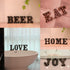 Decorative LED Illuminated Letter Marquee Sign, Alphabet Marquee Letters with Lights for Home Bar Decoration