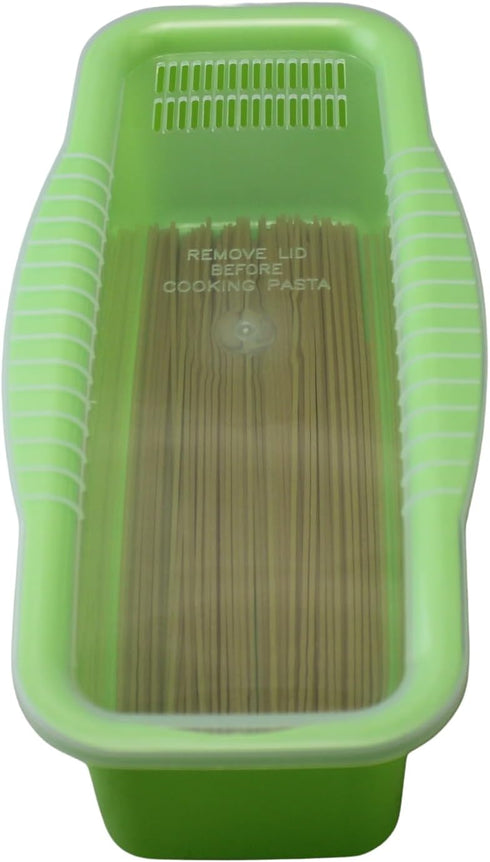 Dependable Industries Microwave Pasta Cooker, BPA-Free, Non-Stick Quick Meal Maker, Yellow