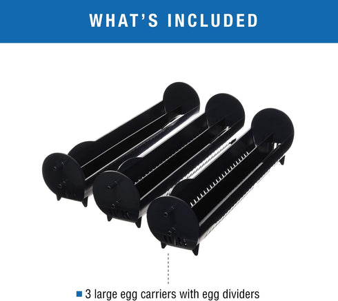 28 Accommodates Set 3 Brinsea Large Egg Carriers for Ovation Incubator, Optional Accessory Goose-Size Eggs