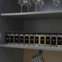 48 547 4oz Churboro Spice Jars with Labels- Glass Spice Jars with Black Metal Caps, Empty Spice Containers with Shaker