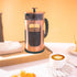 French Press Coffee Maker, 8 cups, 34 oz, 304 Stainless Steel with 4 Filter Screens, Heat Resistant Borosilicate Glass