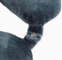 Wolf Essentials Adult Cozy Soft Microfiber Neck Pillow for Travel - Compact, Machine Washable Charcoal