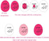 Colour Changing Egg Perfect Egg Timer, Boiled Egg Timer - RED