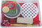 R&M International Individual Lattice Pie Baking Set - 4 Pans, Rolling Pin, Brush, Topper, 2 Cookie Cutters