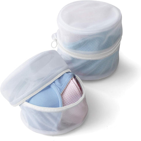Smart Design Intimate Wash Bag with Safety Zipper - Set of 2