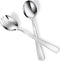 KEAWELL Premium 9.45" Louise Salad Servers, 18/10 Stainless Steel, Dishwasher Safe