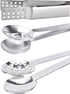 4 Pcs Stainless Steel Tea Bag Tongs, Teabag Squeezer Strainer Holder, Mini Sugar Clip Kitchen Bar Tools