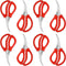 Calary 8Pcs Seafood Scissors, Multifunctional Crab Leg Crackers and Tools for Seafood