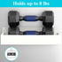 HuggieGems 4 Pack Magnetic Spice Storage Rack Organizer for Refrigerator and Oven, Cream White Fridge Organizers