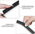 Hard Bristle Crevice Cleaning Brush, Small Gap Cleaning Brush for Toilet, Home, Bathtub, Sink, Household - 3 Pcs