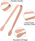 Rose Gold Mini Serving Tongs, Small Stainless Steel Ice Tongs, Pack of 4 for Party Serving