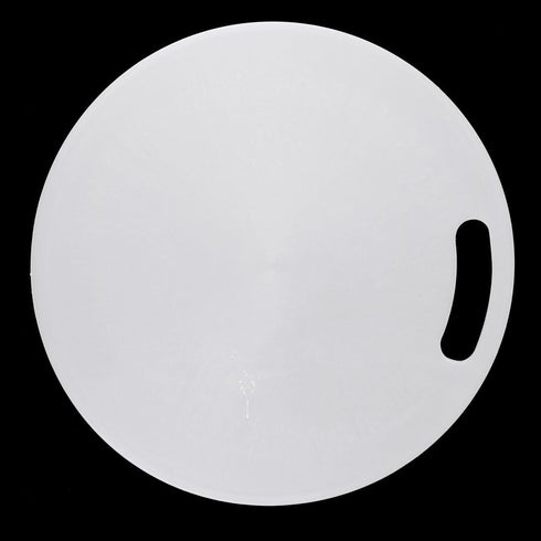 uxcell Plastic Kitchen Round Dual Side Fruit Vegetable Meat Cutting Chopping Block Mats Board by uxcell
