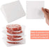 Square Patty Paper Set of 300, 5.5x5.5 Inch Non Stick Patty Paper Sheets for Burger Press and Baking