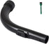 EZ SPARES Replacement for Vacuum Plastic Curved Handle Bent End Hose Wand for ML S2110 S501 S524, Replacement Part